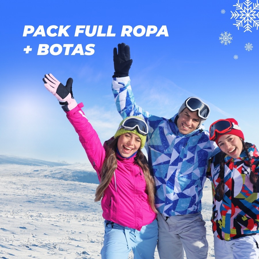 Pack Full Ropa + Botas — Nieve