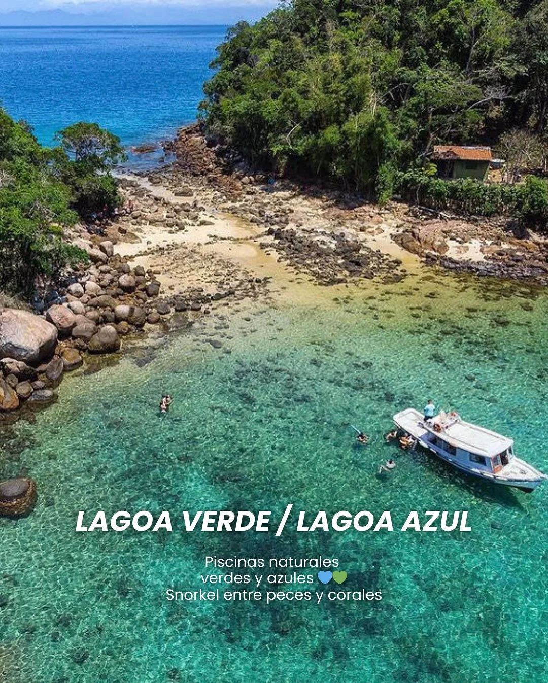 Media Vuelta a la Isla — Laguna Azul y Saco do Céu